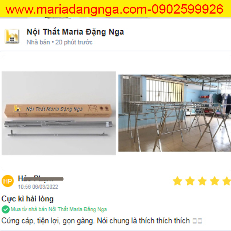 sào phơi đồ cao cấp gấp gọn thông minh