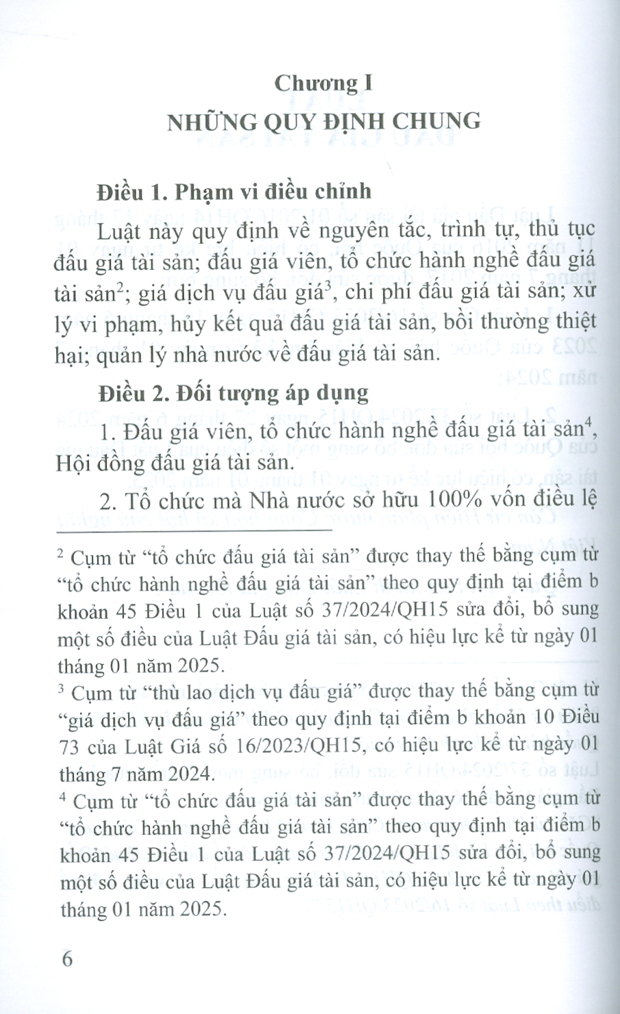 Luật Đấu Giá Tài Sản (Sửa Đổi, Bổ Sung Năm 2023,2024)