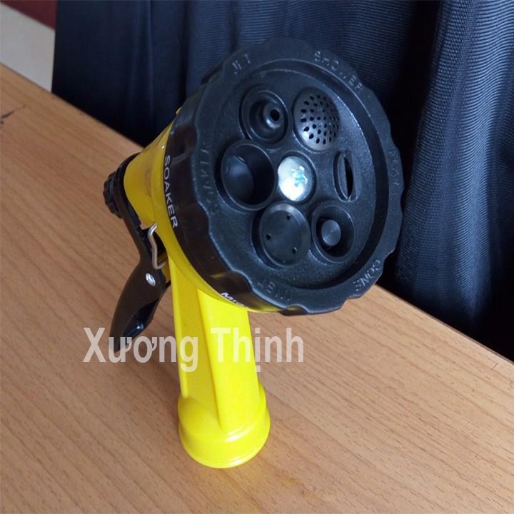 Vòi xịt tăng áp 6 chế độ nước rửa xe