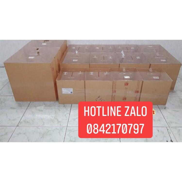 Hòm Phiếu Mica,Thùng bốc thăm, Đủ size, chất lượng, giá rẻ