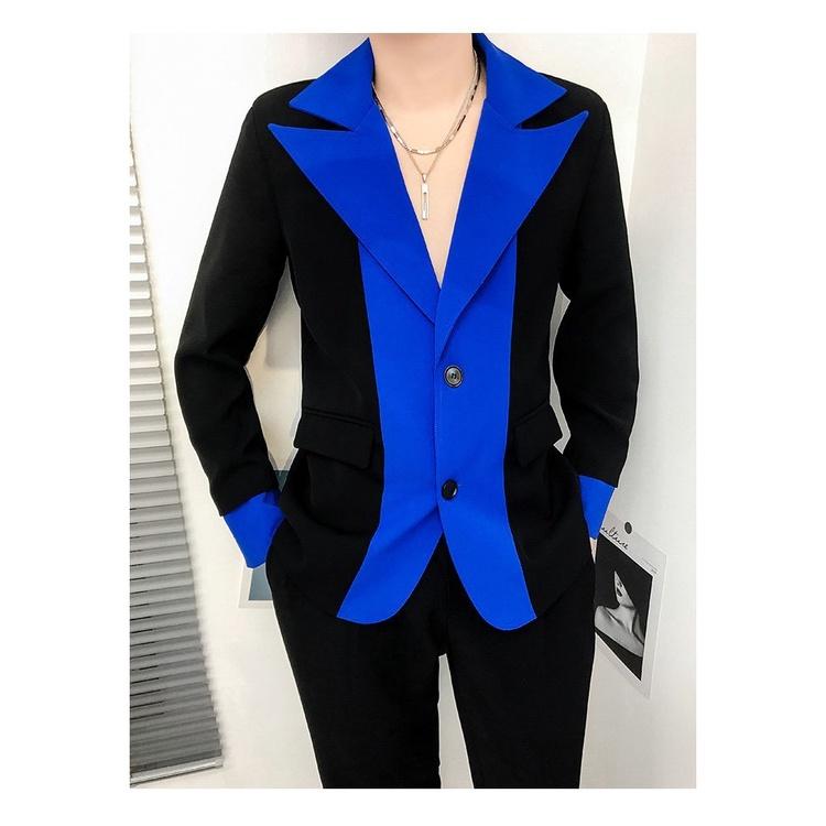 Áo khoác blazer nam ,áo vest nam balzer nam phong cách Hàn Quốc chất liệu cao cấp phối họa tiết trẻ trung, năng động N44
