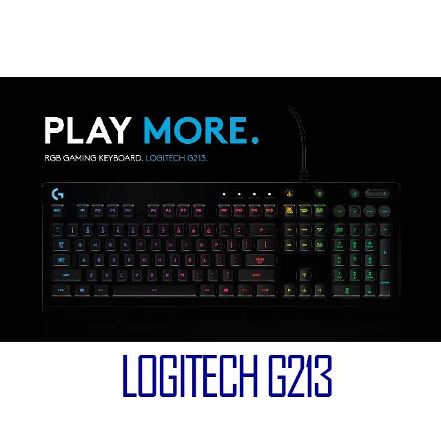 Bàn phím giả cơ Logitec G213 Prodigy RGB Gaming