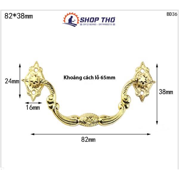 Tay kéo giả cổ BD36 - KT 82x38mm