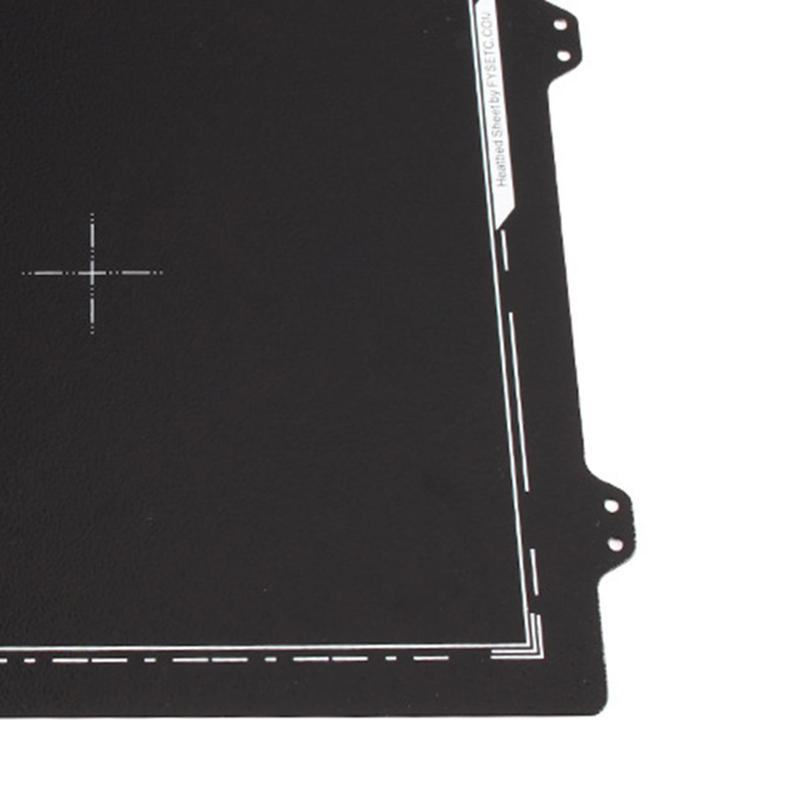 3D Printer Build Surface PEI Spring Steel Sheet Build Plate PEI Bed Plate Heat Resistance Removable Flexible Parts for Anet A8