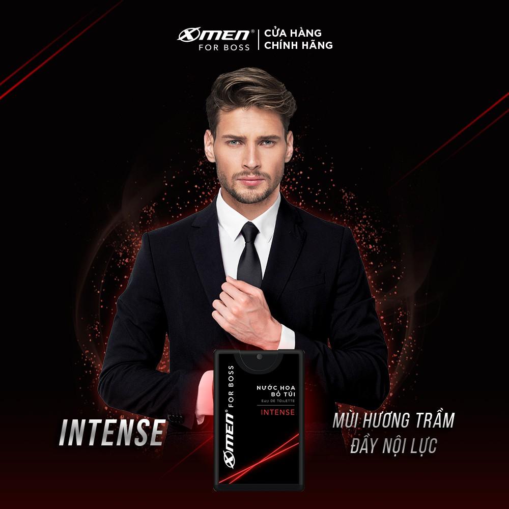 Bộ 3 Nước hoa bỏ túi Xmen for Boss Intense 18ml/chai