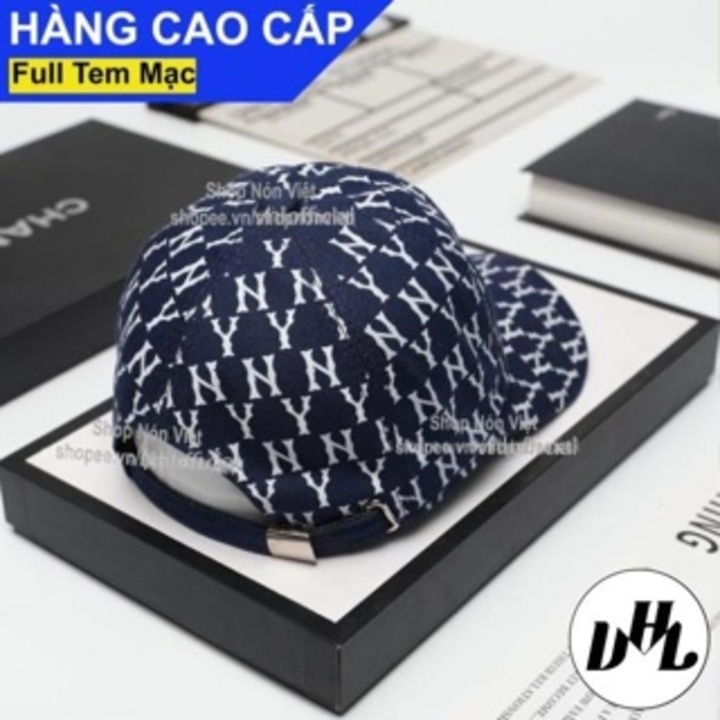 Mũ Lưỡi Trai Nón Kết cho NY Thêu Lớn Vải Kaki Cotton Form Đứng Thời Trang Cao Cấp Vừa Mọi Đầu