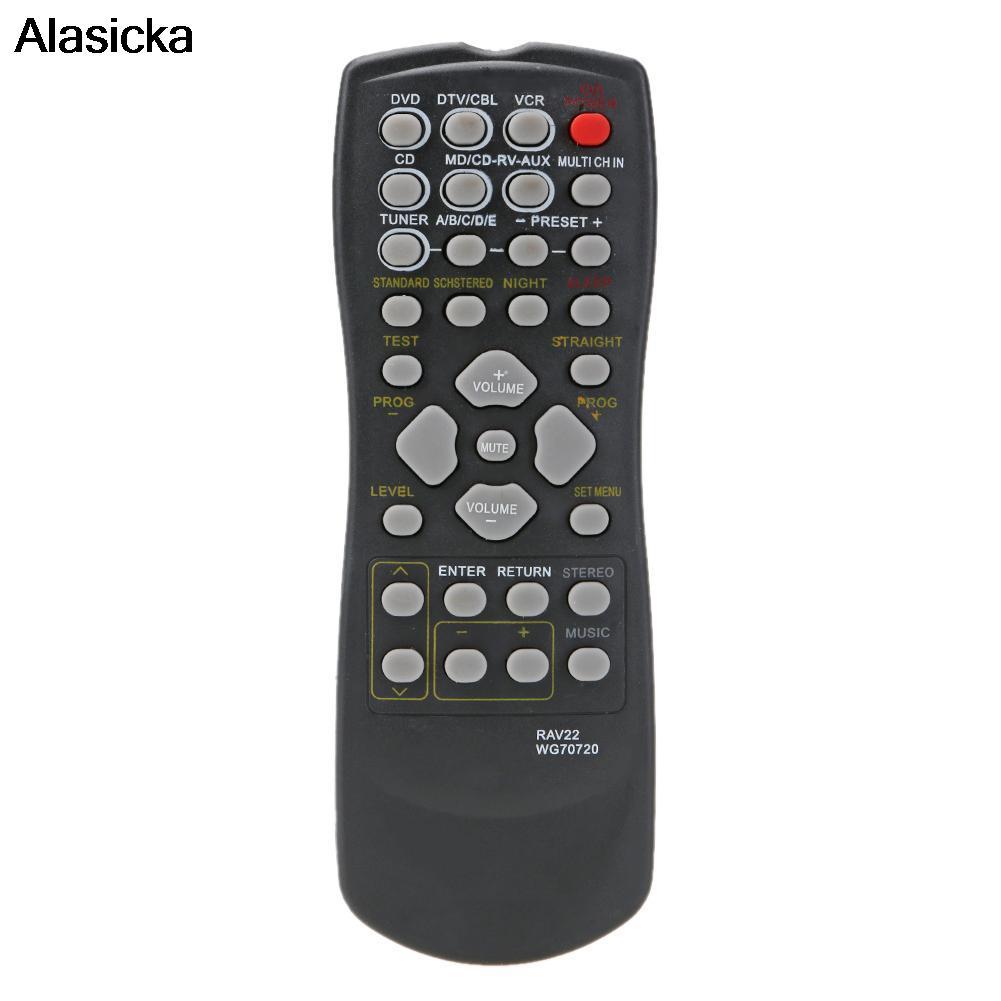 Điều khiển từ xa RAV22 Thay thế cho Yamaha CD DVD RX-V350 RX-V357 RX-V359 Bộ điều khiển từ xa thông minh đa chức năng