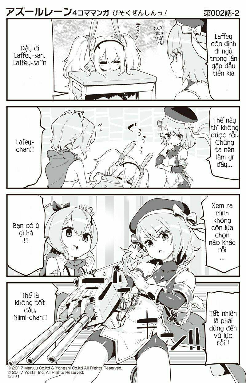 azur lane 4koma chapter 2 3