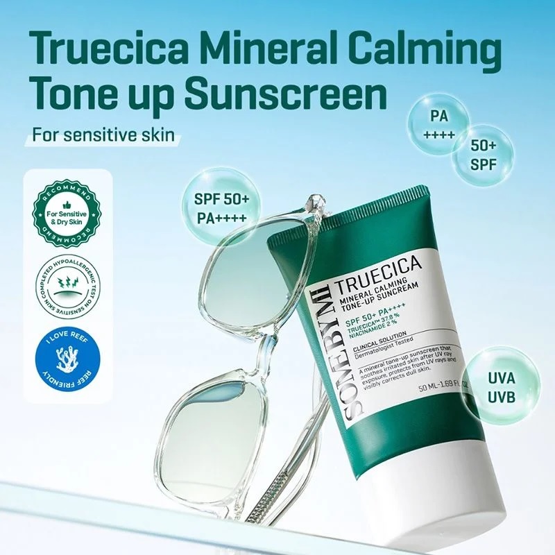Kem Chống Nắng Some By Mi Trucica Mineral 100 Calming Suncream SPF50+/PA+++ 50ml