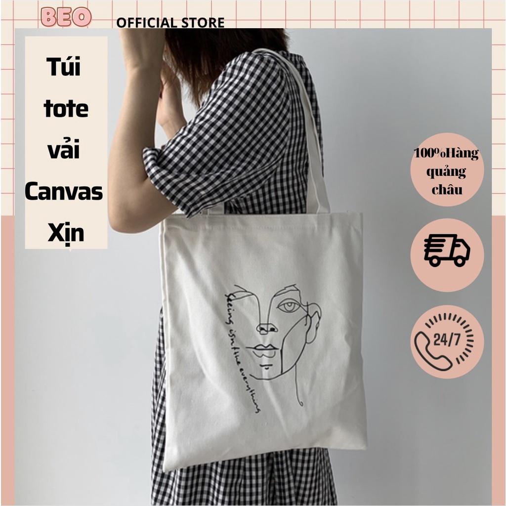 TÚI TOTE VẢI VINTAGE TÚI TOTE ULZZANG HENRIMATISEE