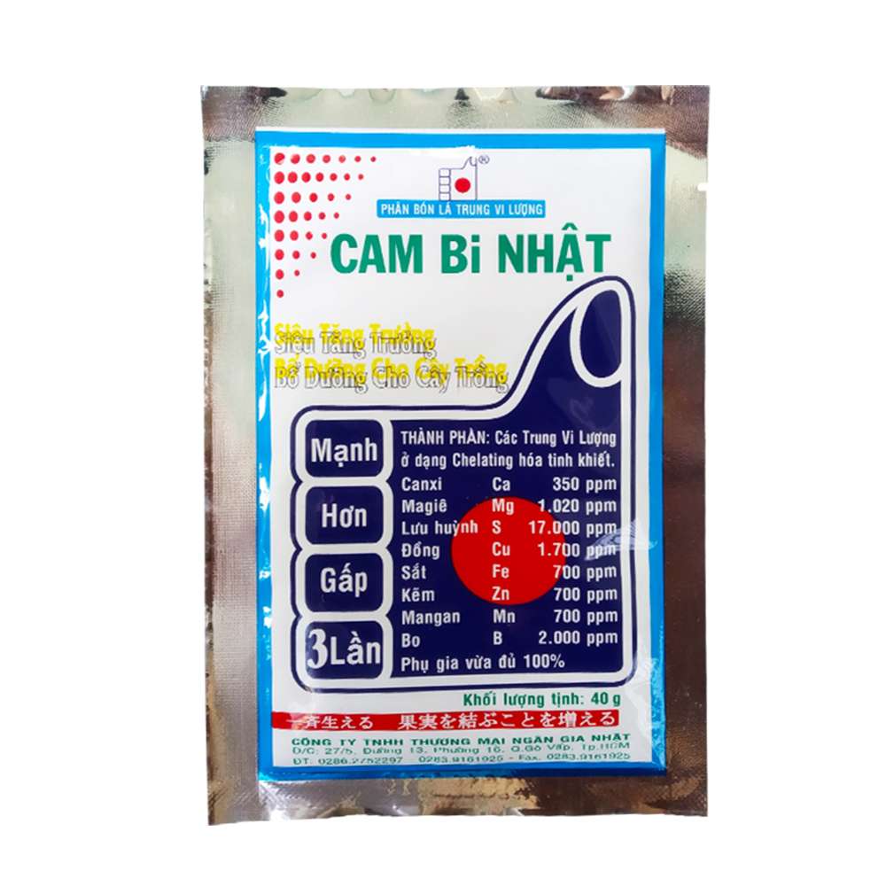 Phân bón lá trung vi lượng Cambi Nhật