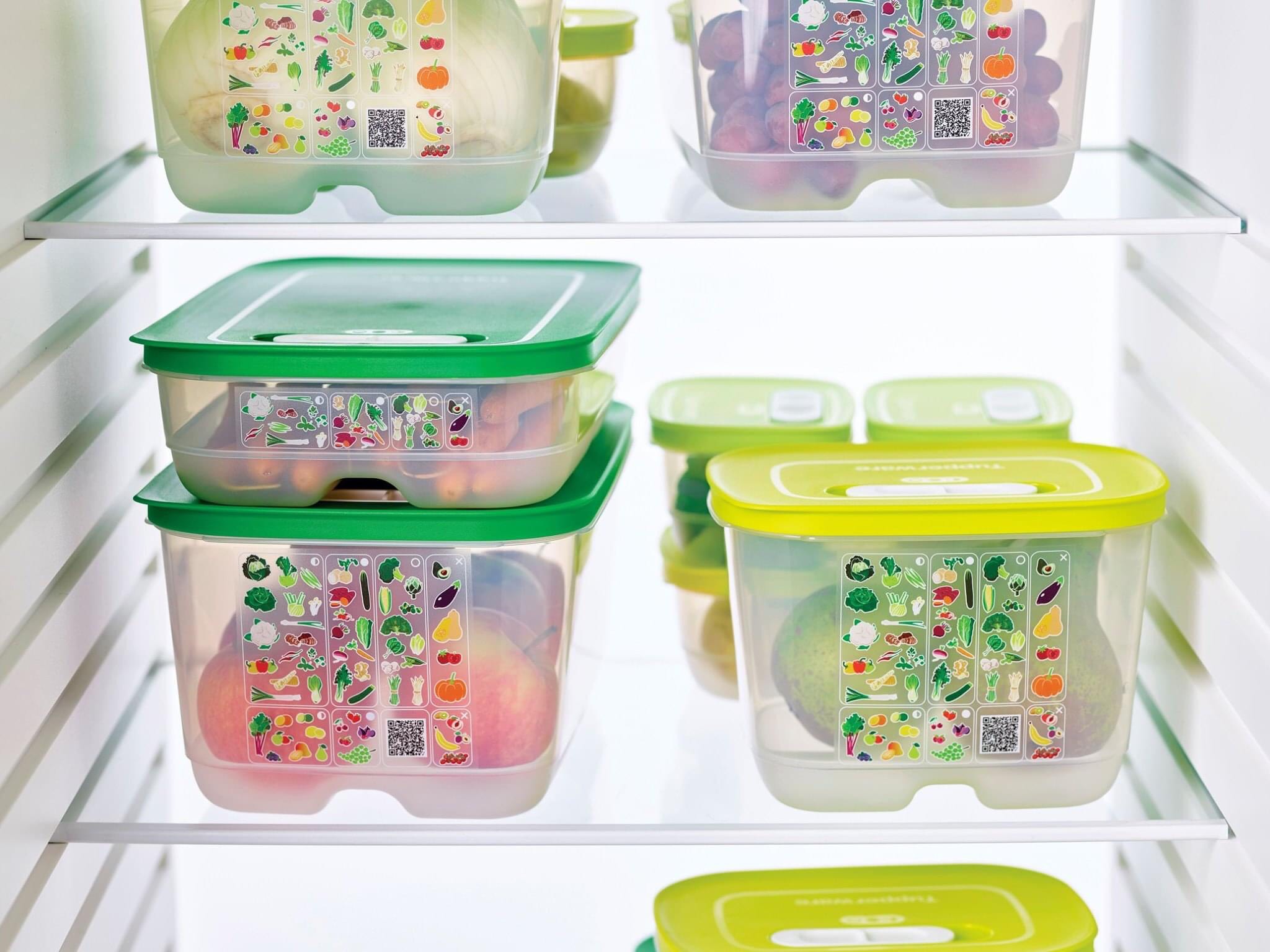 Bộ Trữ Mát Có Nút Hô Hấp Tupperware Vensmart Set 4