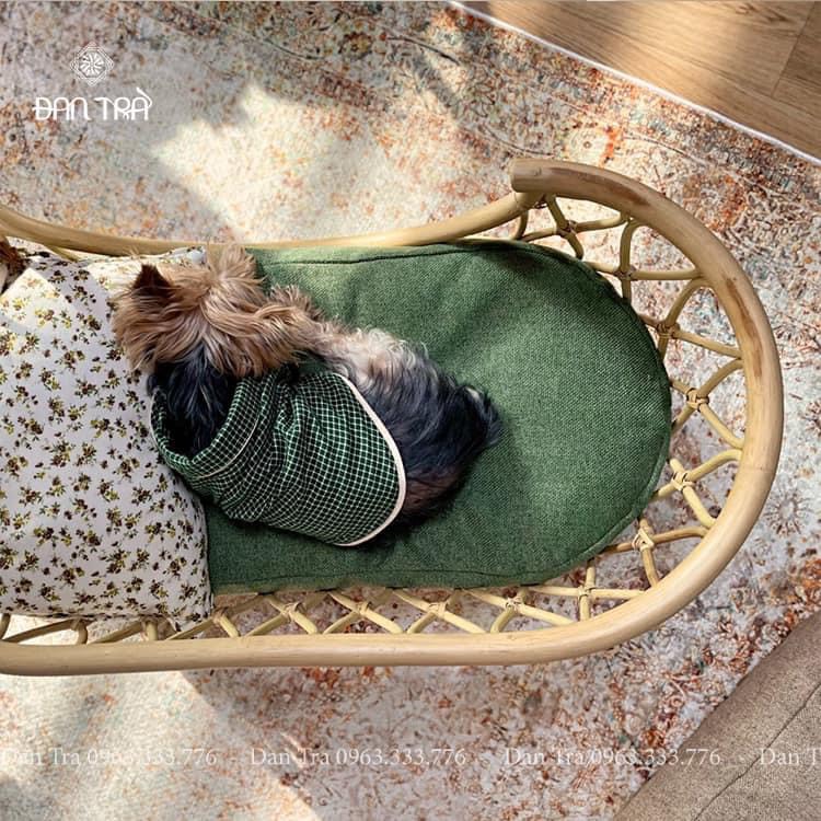 Củi Mây Newborn - Nôi Mây Pet thú cưng - Nôi Mây Decro-Phụ Kiện Mây Tre Đan- Đan Trà Decor