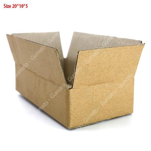 Hộp giấy P43 size 20x10x5 cm, thùng carton gói hàng Everest