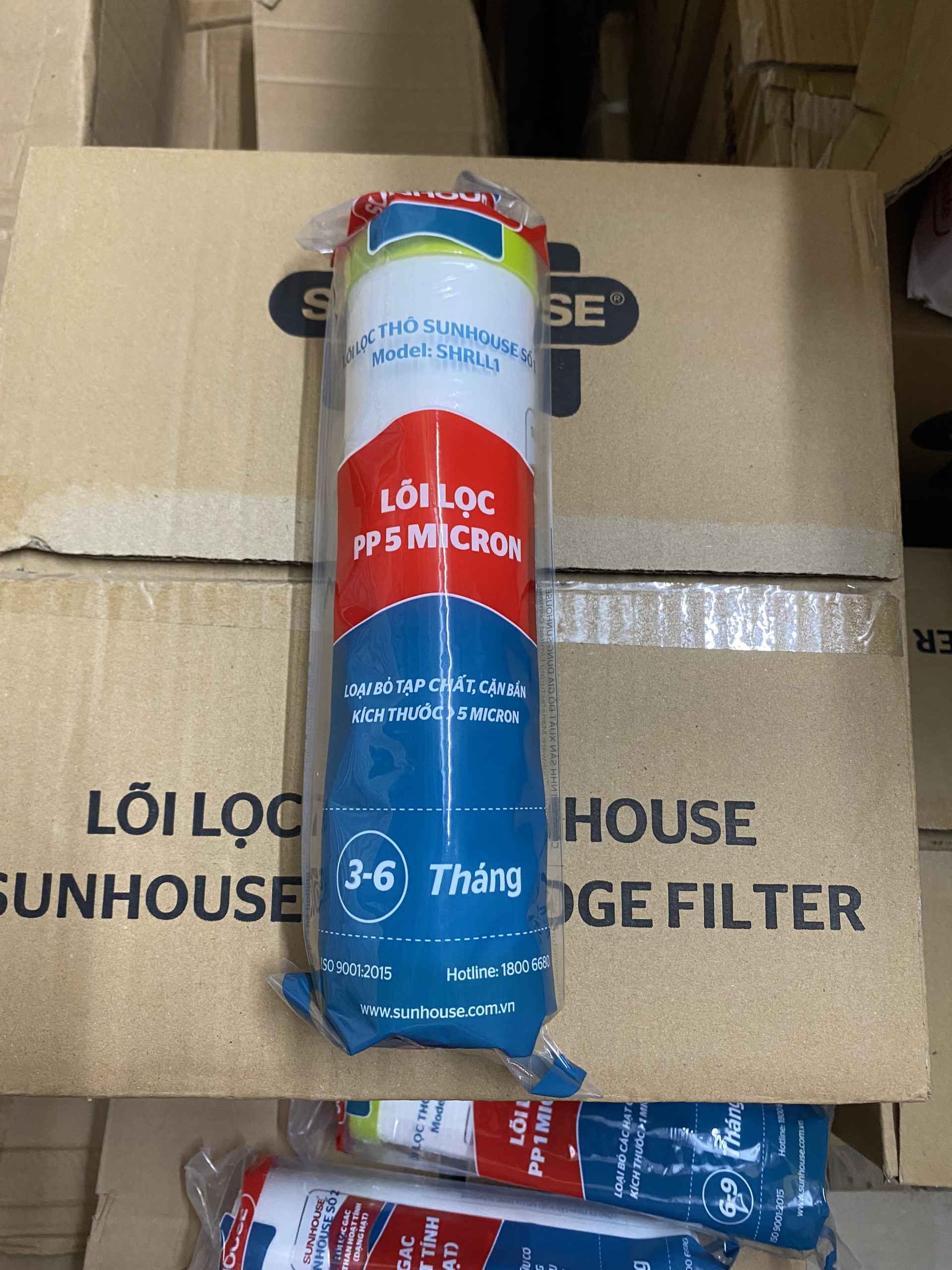 Bộ 3 Lõi Lọc Nước Thông Minh Sunhouse - Hàng chính hãng
