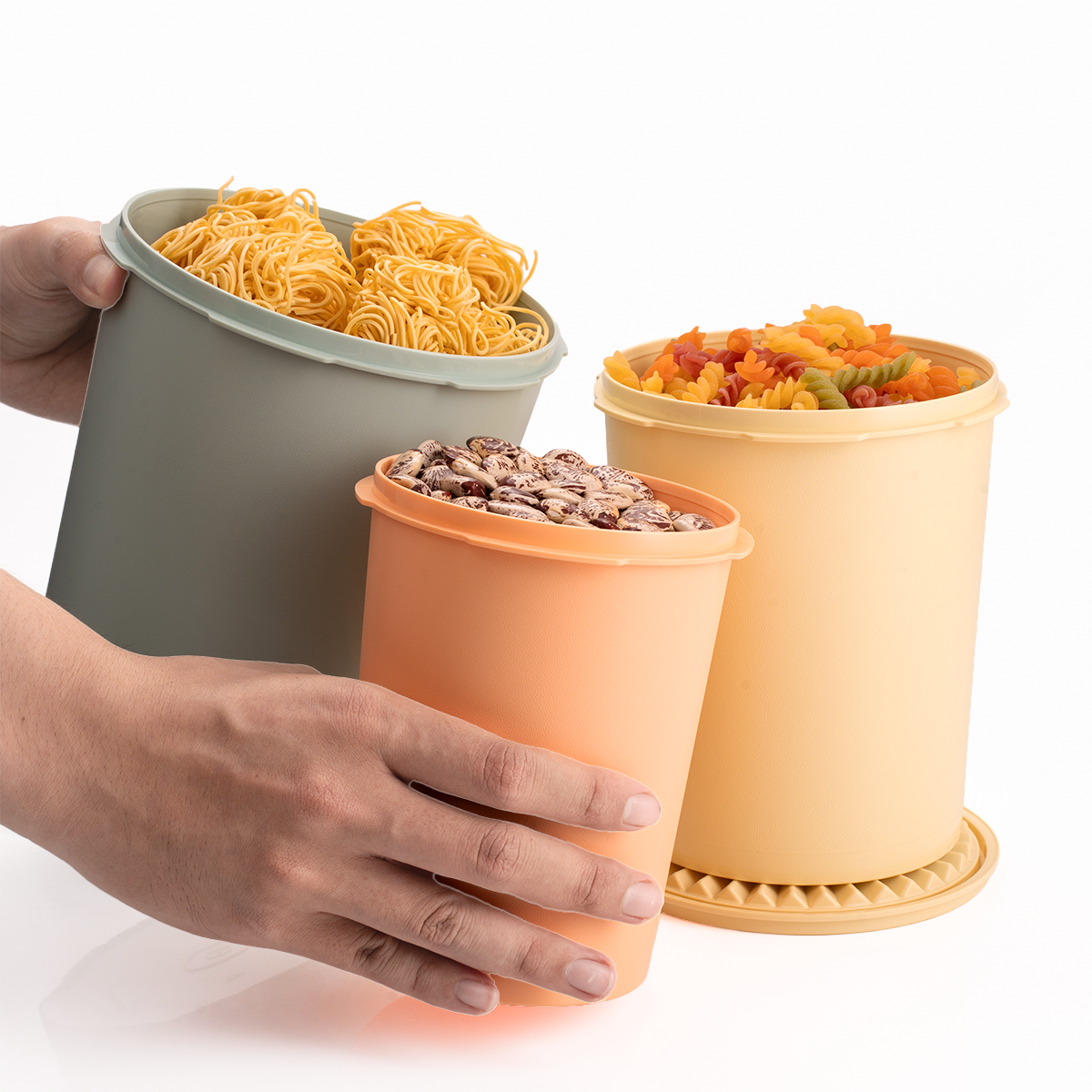 Bộ 3 Hộp Đựng Thực Phẩm Tupperware Decorator 2.7L, 1.8L 1.2L