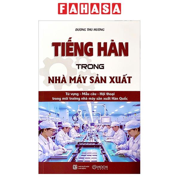 Sách - Tiếng Hàn Trong Nhà Máy Sản Xuất