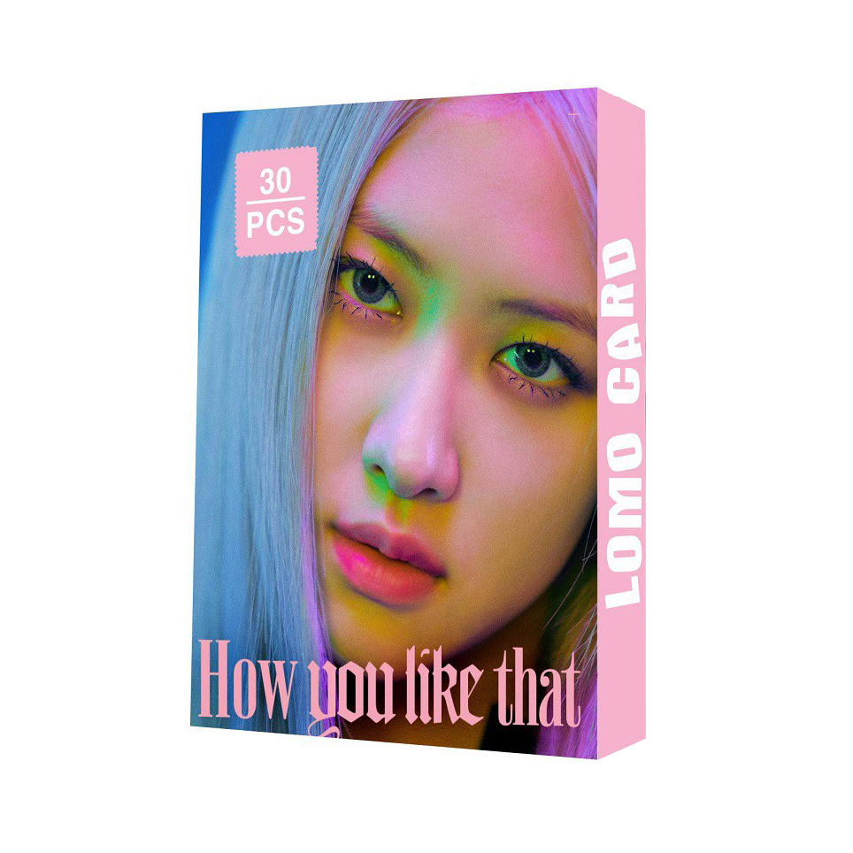 Lomo card Blackpink Rose How you like that