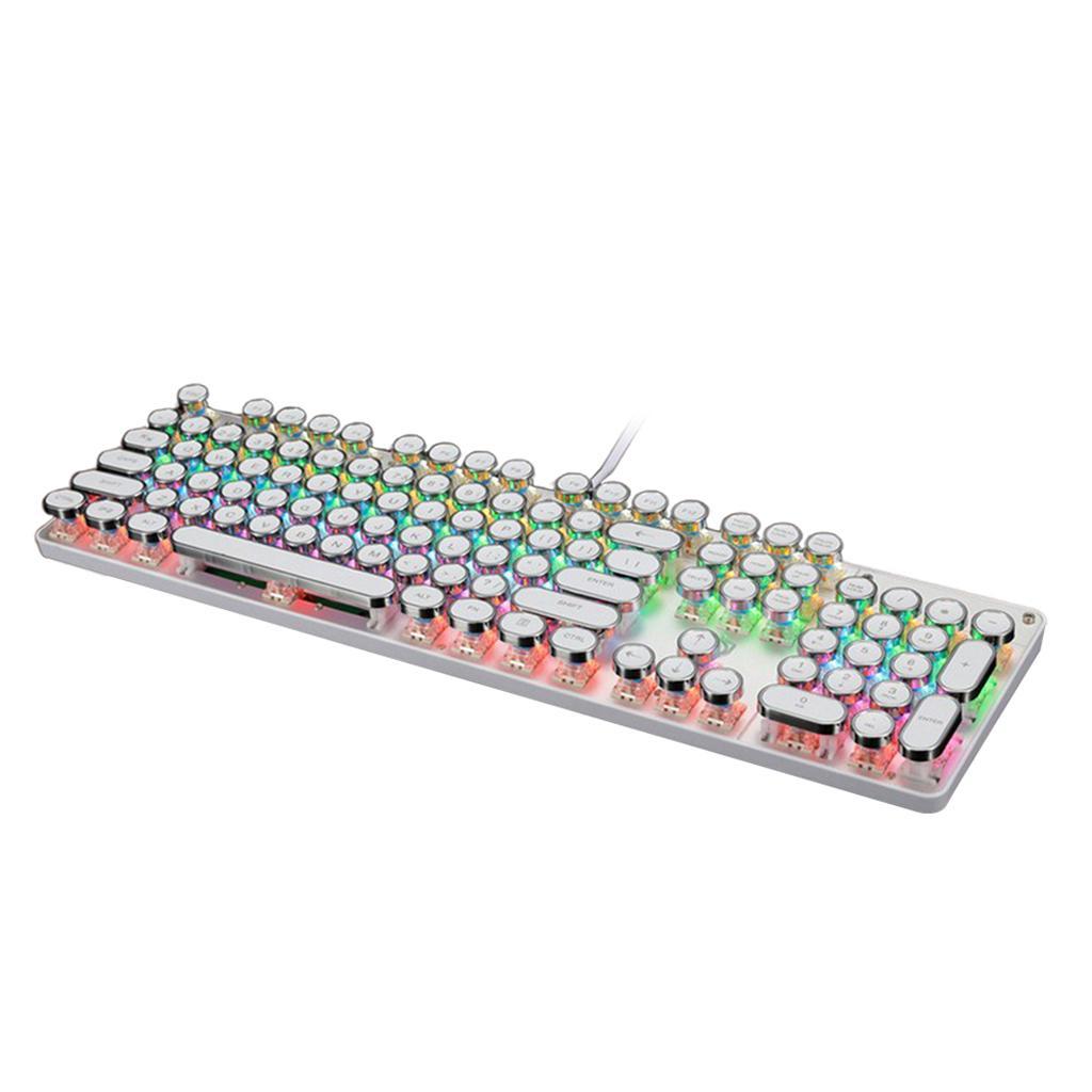 RGB Gaming Keyboard -lit Wired USB For Xbox  PC Laptop