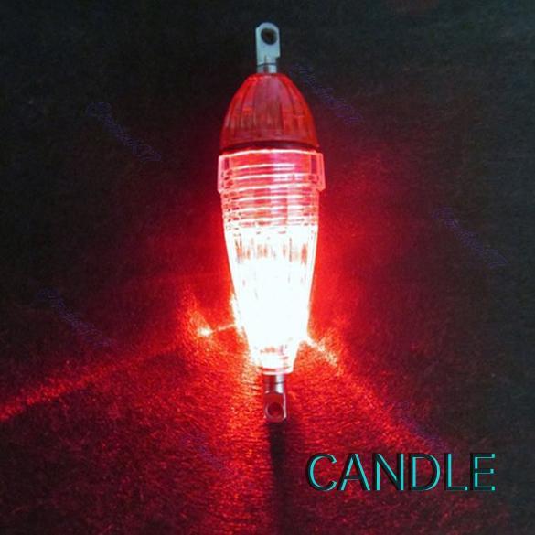 Mồi Giả Câu Cá Hình Mực Có Gắn Đèn Led
