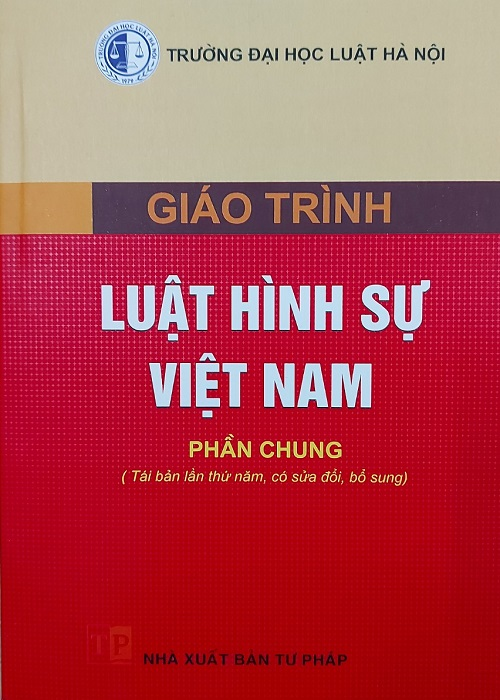 Giáo trình luật hình sự Việt Nam phần chung