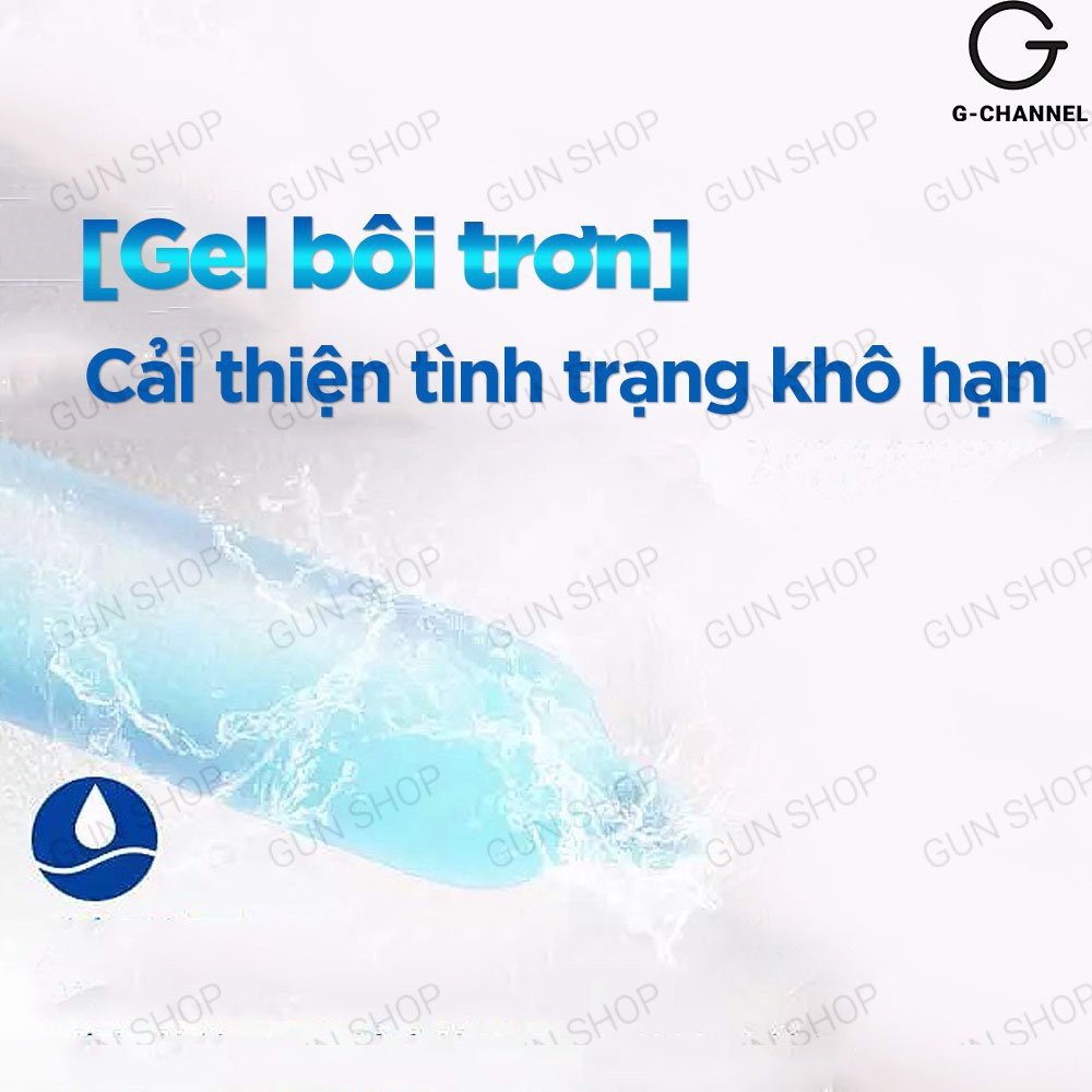 Bao cao su Gun Super Ultra Thin - Siêu mỏng 0.03mm kèm 1 bcs Gun Super Ultra Thin