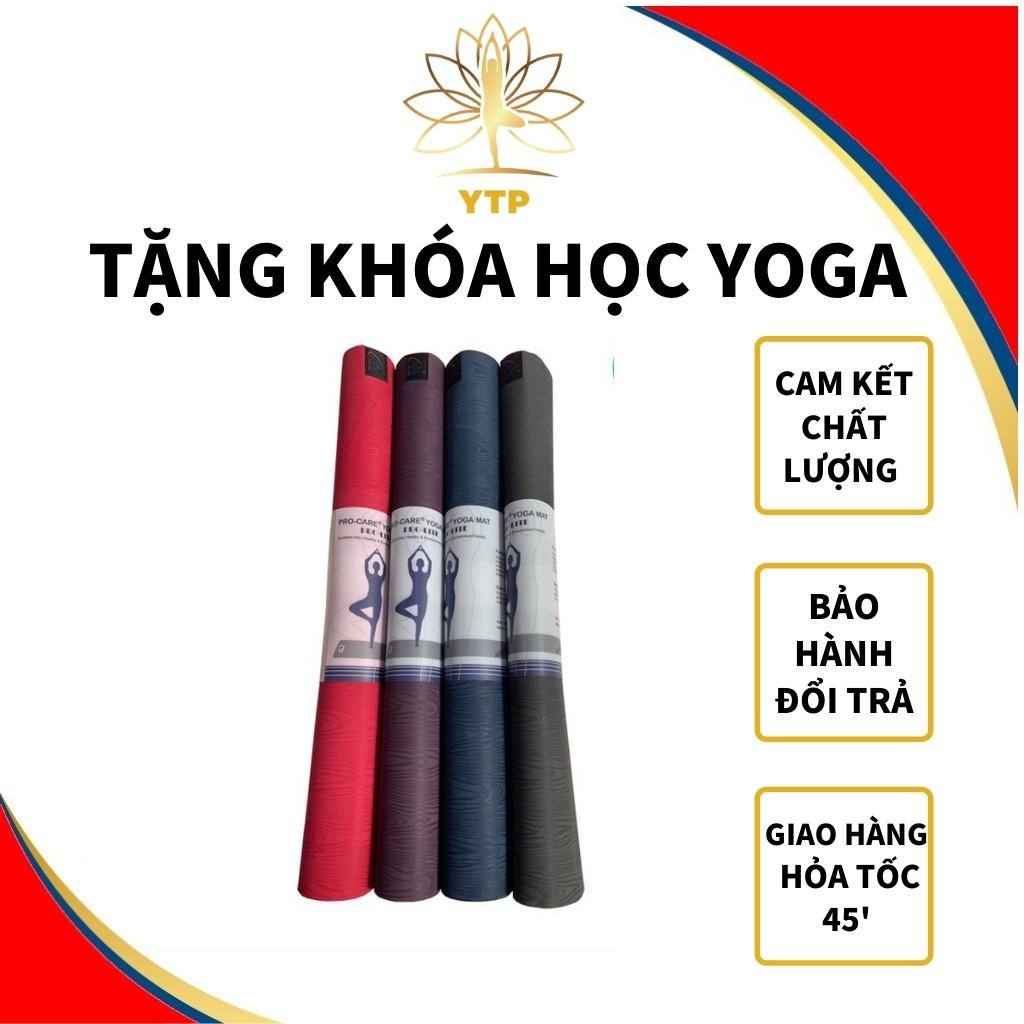 THẢM YOGA GẤP GỌN Pro-Care Pro-Lite , CAO SU NON 100%, 1.5MM, THẢM DU LỊCH