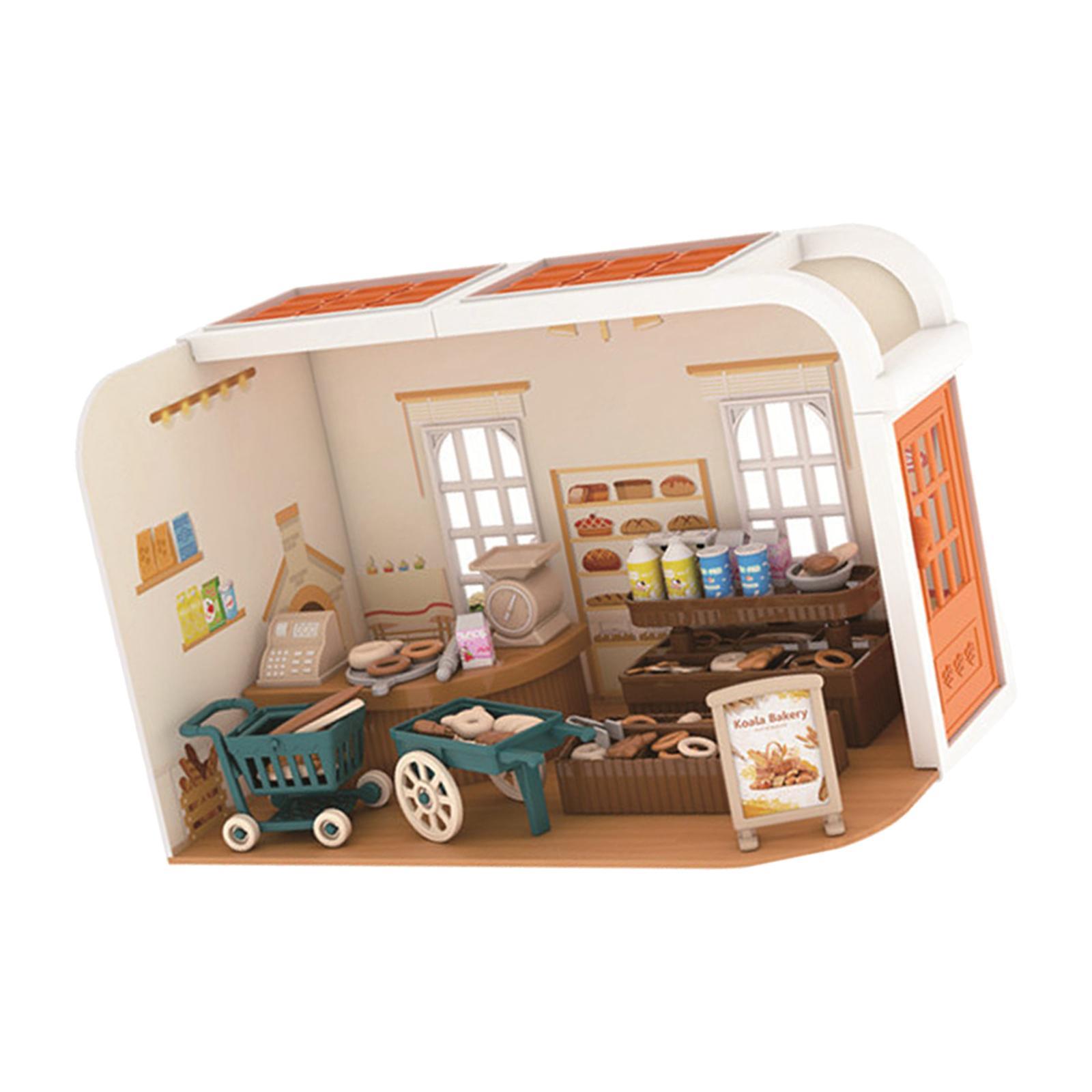 1:12 Scale Shop Dollhouse Model Dollhouse Decor Accessory for Boys Girls Adults Teens