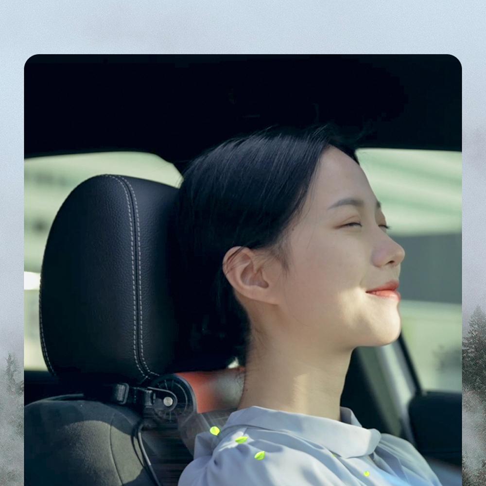 Car Seat Ventilation Fan USB Cooling Fan Air Circulation Electric Fan Low Noise with 3 Adjustable Wind Speeds Switch for Car Truck SUV