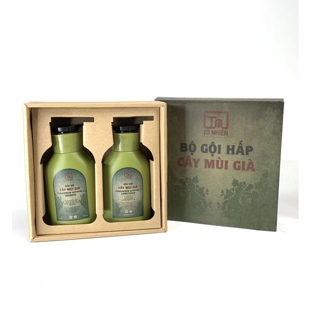 Combo bộ dầu hấp và bộ tắm cây mùi già Tô Nhiên - Chăm sóc tóc và da - Phục hồi tóc, dưỡng da sáng mịn