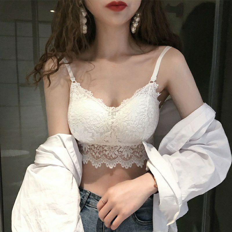 ( HOT) Áo Bra Ren Hoa Siêu Đẹp Free Size mã 343