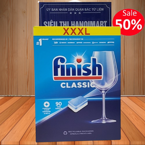 Viên rửa bát Finish clacssic chuyên dùng cho máy