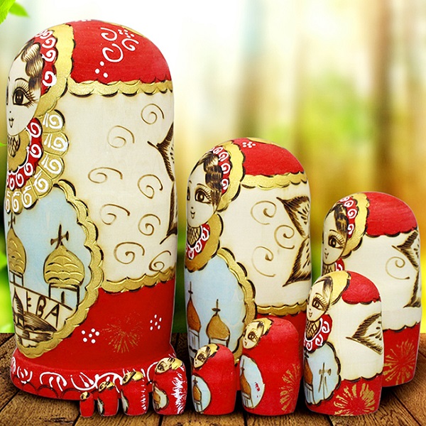 Búp bê Nga Matryoshka bộ 10 con