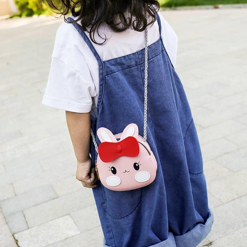 Túi đeo chéo cho bé gái FUHA, túi hình thú hoạt hình xinh xắn cho bé 1 đến 10 tuổi