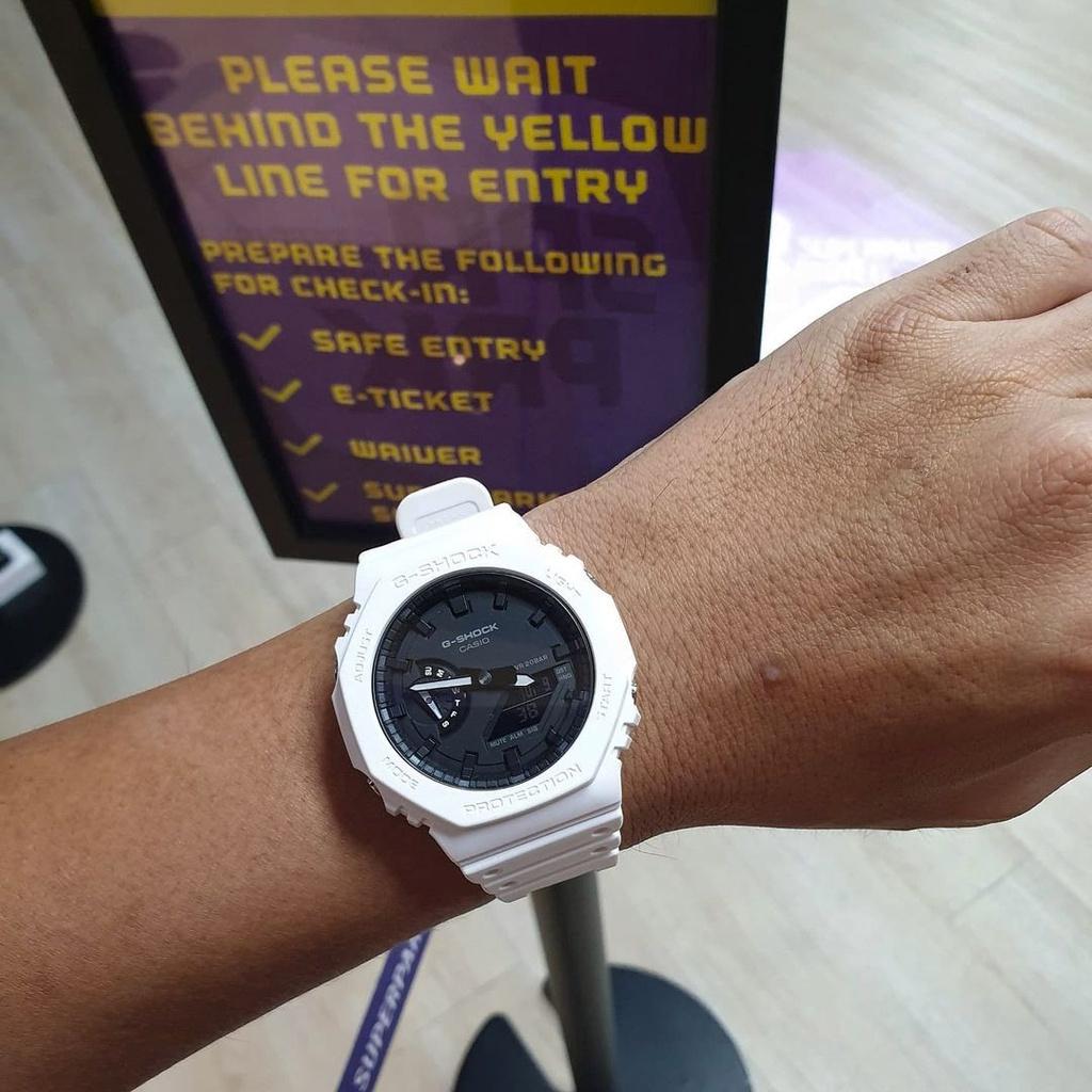 Đồng Hồ Nam Dây Nhựa Casio G-Shock GA-2100-7ADR Chính Hãng - GA-2100-7A