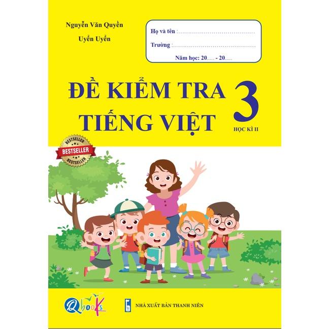 Sách - Combo Bài Tập Tuần và Đề Kiểm Tra Lớp 3 học kì 2 - Môn Toán và Tiếng Việt (4 cuốn)