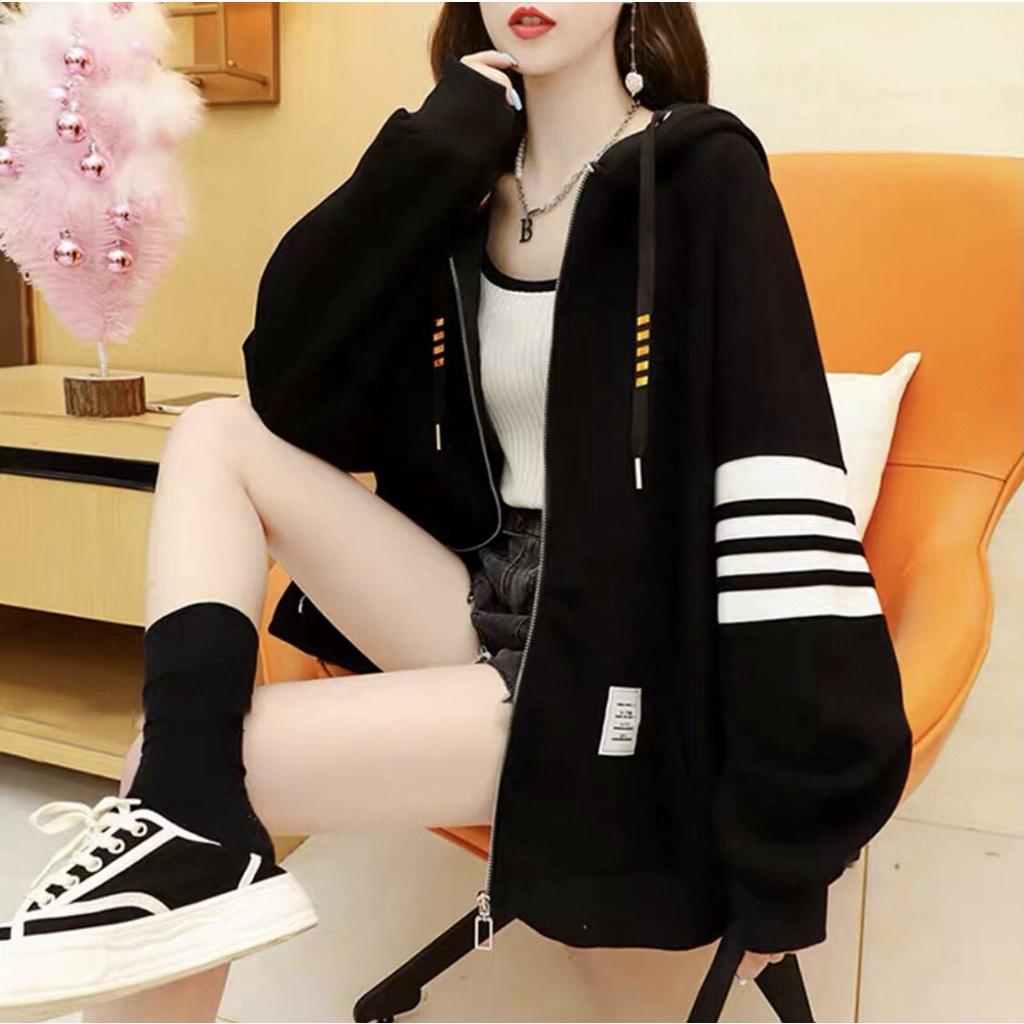 Áo khoác nỉ ngoại form to y hình cực xinh cho các bạn trẻ 2022 LANA FASHION