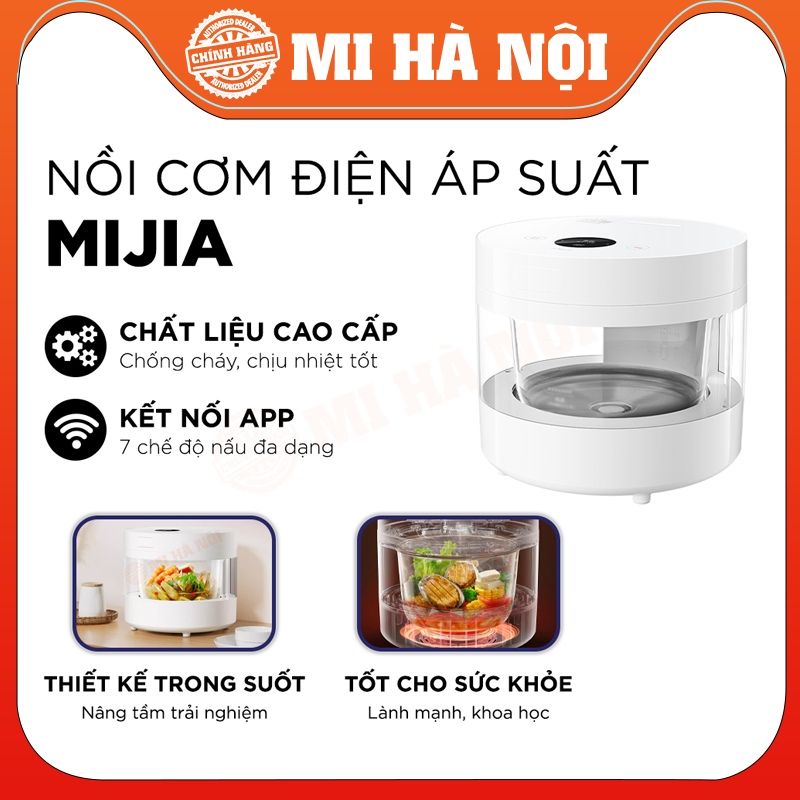 Nồi cơm điện trong suốt Xiaomi Mijia MFB04M 4L - Hàng chính hãng