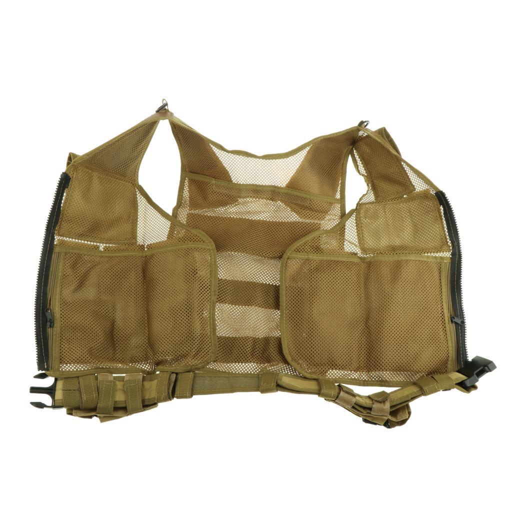 600D Tactical Vest Combat Assault Molle Attachment Rig Combat Training Vest