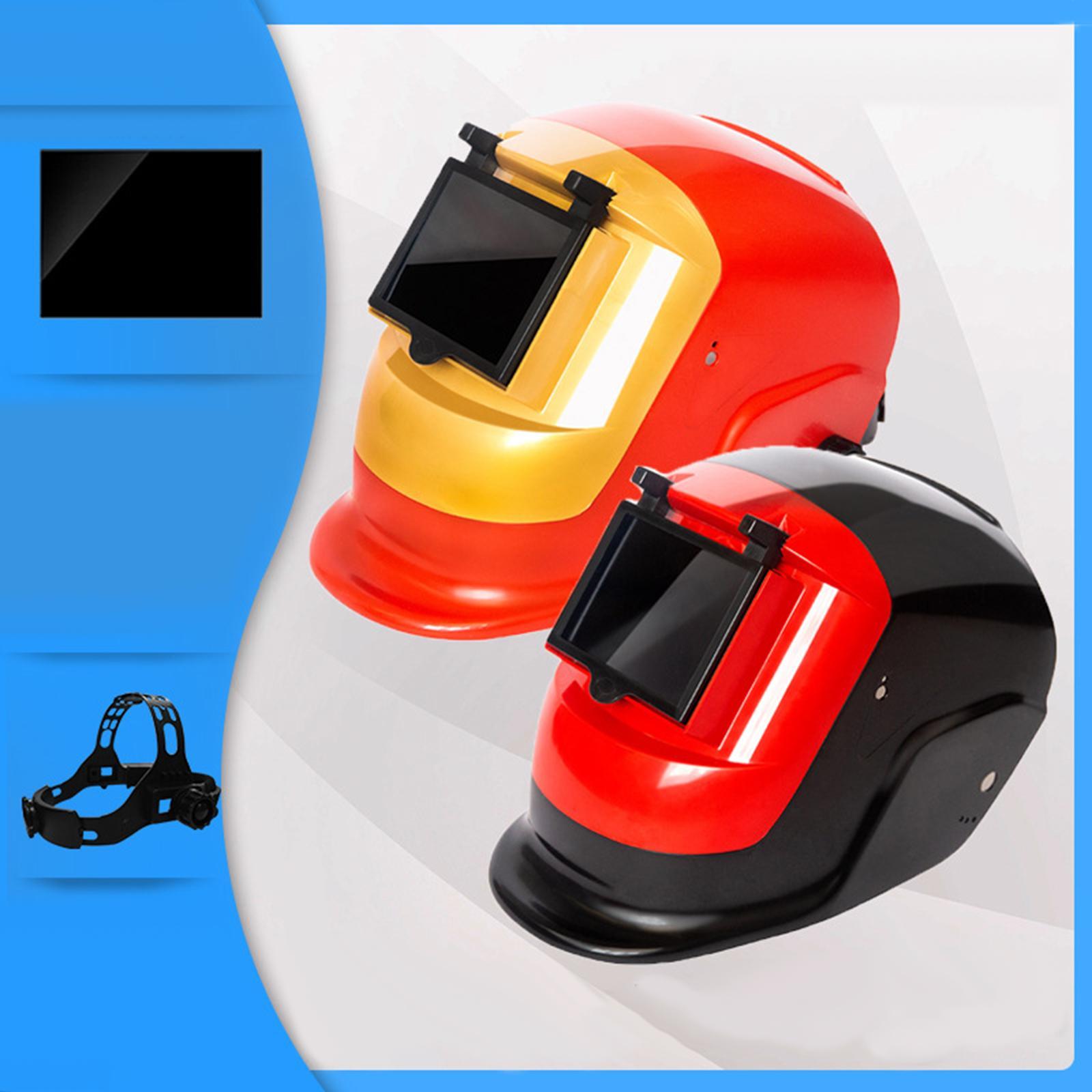 Auto Welding Hood Adjustable Heat Resistant Large View Portable