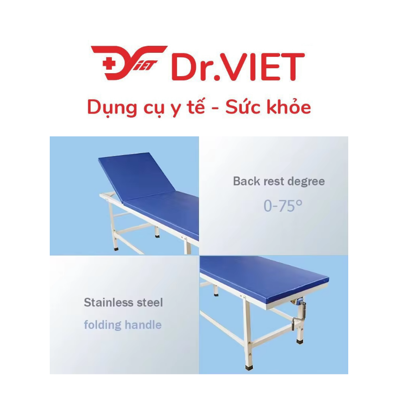 Bàn khám bệnh bằng cơ A02-II (C01)