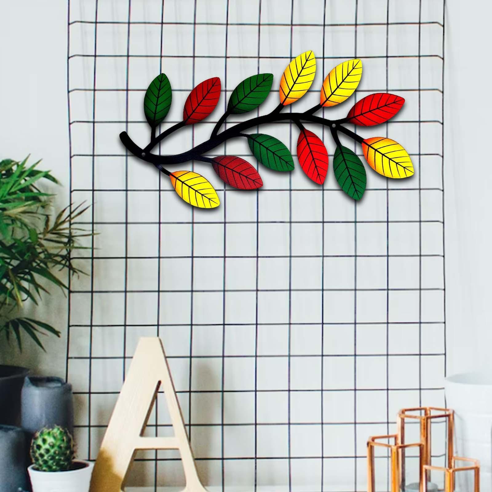Multicolor Metal Tree Branch Wall Art Decor for living Room Balcony