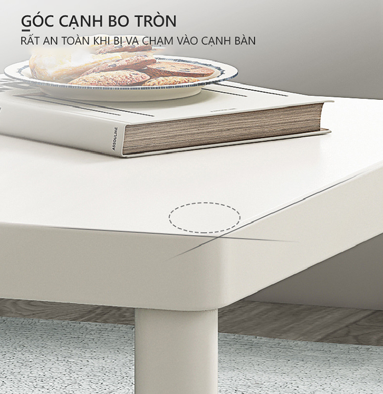 Bàn trà bàn cafe decor nội thất phong cách kiểu Hàn thương hiệu IGA - GM110