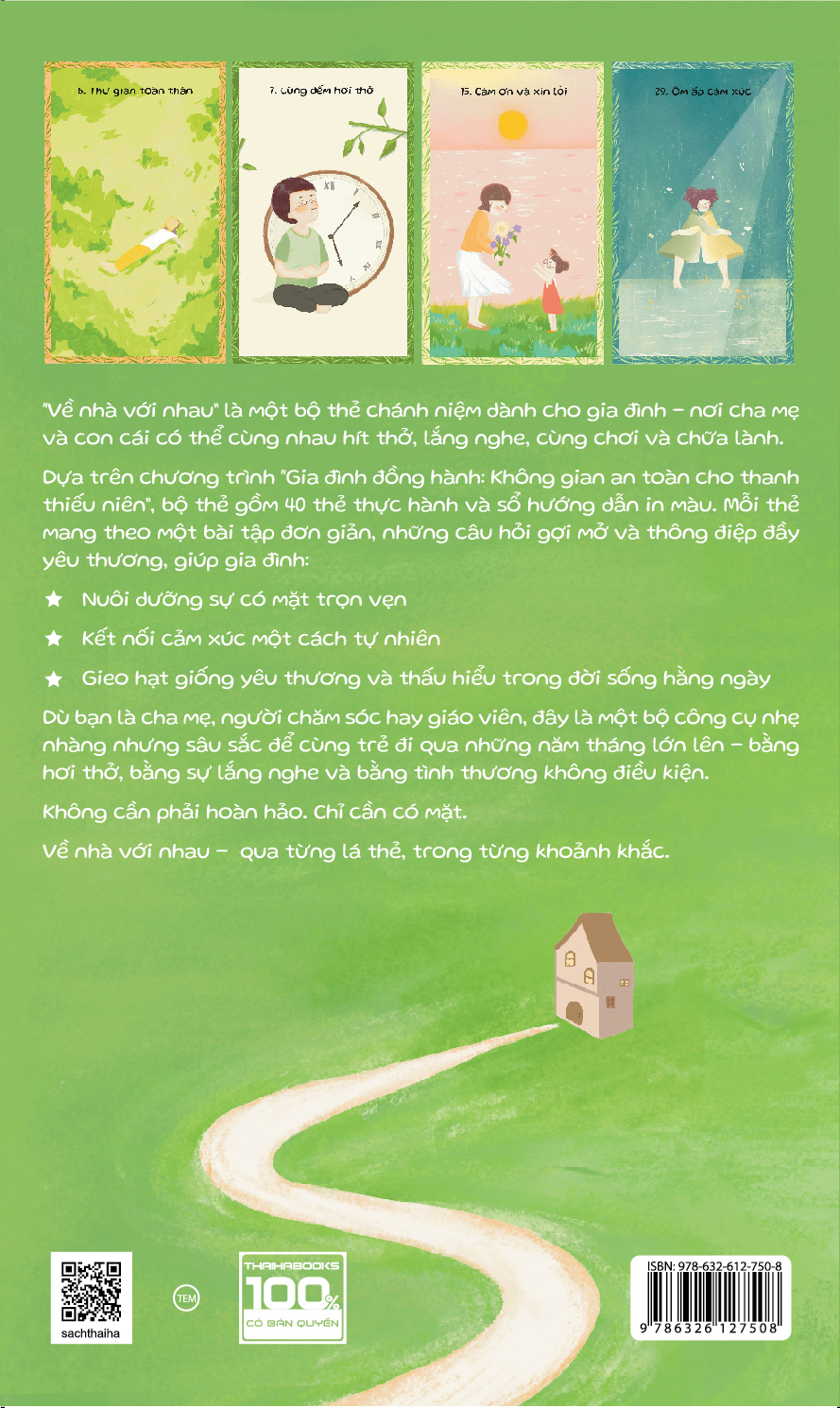 Bộ hộp thẻ Về nhà với nhau (Hộp và thẻ) - Kèm sổ hướng dẫn
