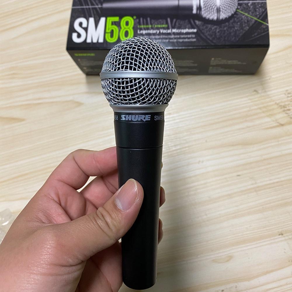 Micro Có Dây Shure SM58 Dùng Để Chơi Game karaoke KTV
