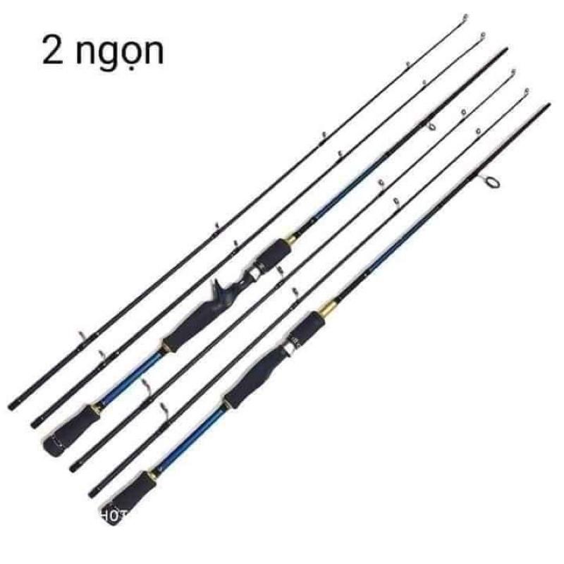 BỘ CẦN LURE MÁY ĐỨNG 2 NGỌN FISHING OF CAT
