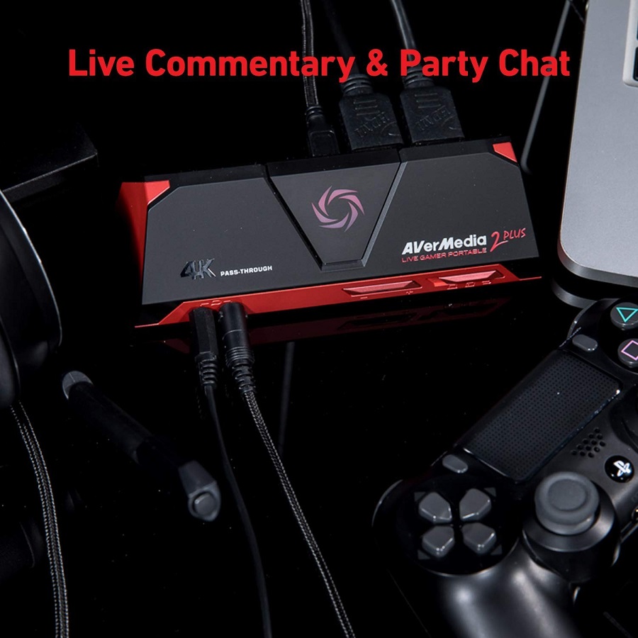Thiết Bị Ghi Hình 4K Live Gamer Portable 2 Plus Avermedia GC513 Kèm Tấm Lót Chuột Cao Cấp AZONE  - Hàng Chính Hãng