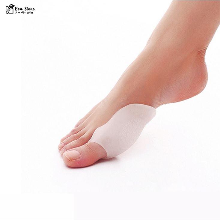 Cặp lót silicone bảo vệ xương ngón út, ngón cái, giảm đau ngón út, ngón cái khi mang giày #sil29