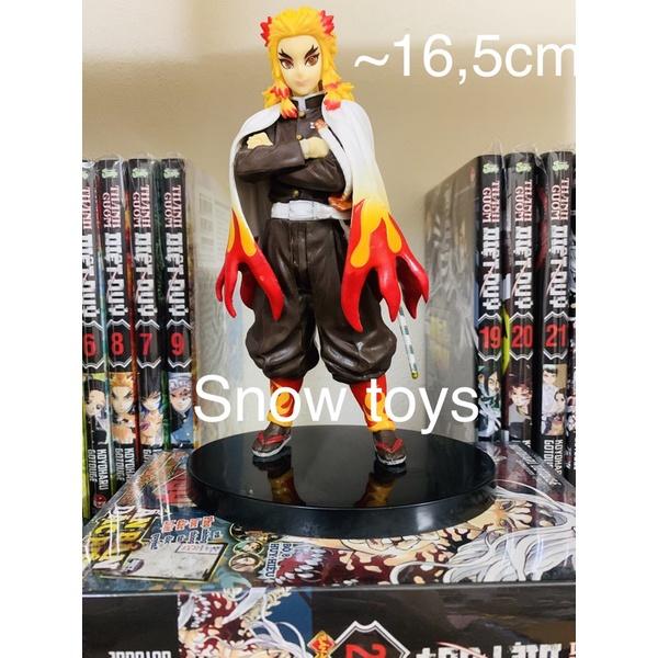 Mô hình Kimetsu No Yaiba figure Demon Slayer Viêm Trụ Rengoku Kyoujurou cao 16,5 cm - figure thanh gươm diệt quỷ