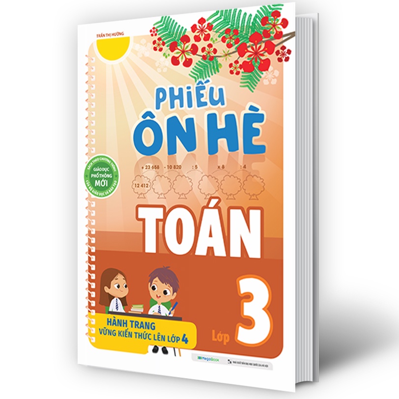 Sách- Phiếu ôn hè Toán lớp 3